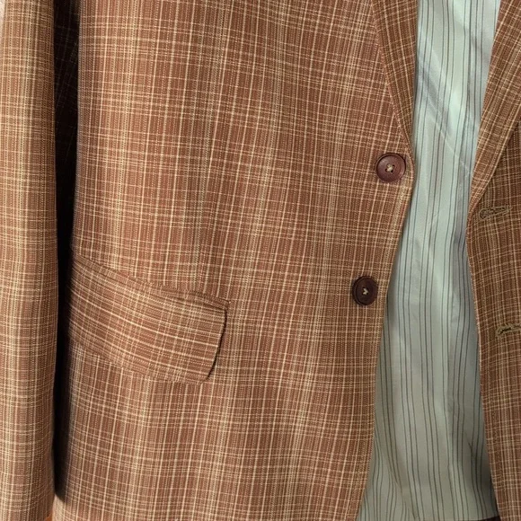 Caron Callahan Claudia Blazer in Auburn Plaid - Picture 5 of 5